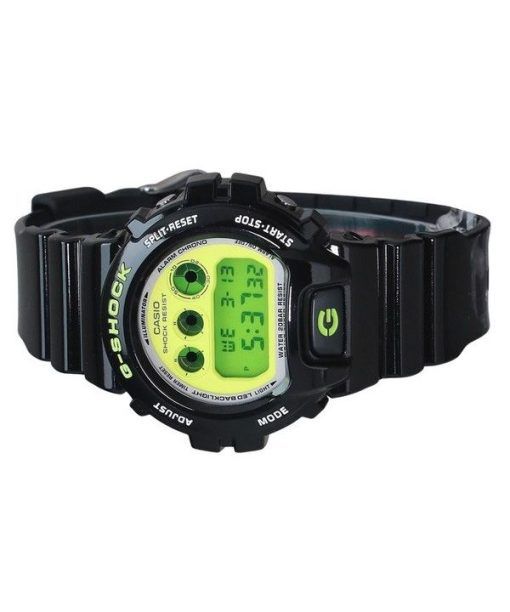 Casio G-Shock 디지털 블랙 바이오 기반 레진 스트랩 쿼츠 DW-6900RCS-1 200M 남성용 시계