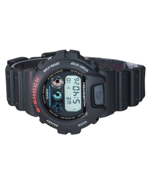 Casio G-Shock 디지털 레진 스트랩 쿼츠 DW-6900U-1 200M 남성용 시계