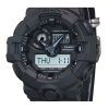 Casio G-Shock 아날로그 디지털 에코 천 스트랩 블랙 다이얼 쿼츠 GA-700BCE-1A 200M 남성용 시계