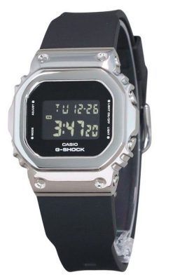 Casio G-Shock 디지털 메탈 베젤 레진 스트랩 쿼츠 GM-5600U-1 200M 남성용 시계