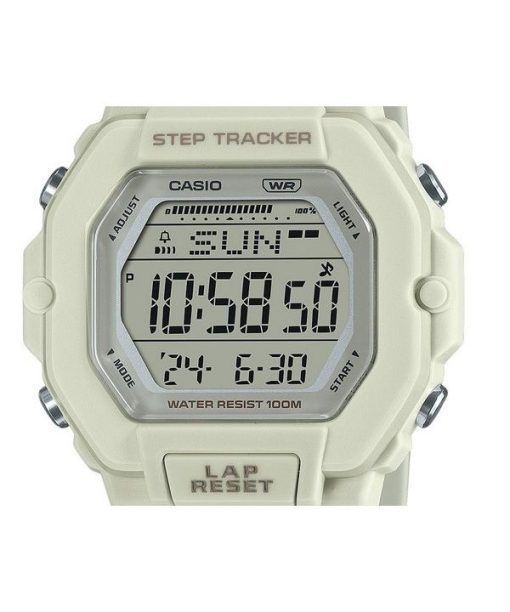 Casio 표준 디지털 레진 스트랩 쿼츠 LWS-2200H-8AV 100M 남녀공용 시계