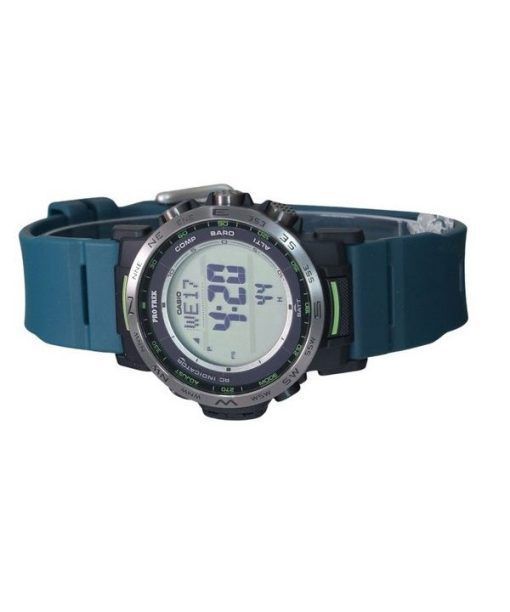 Casio Protrek Climber Line 디지털 수지 스트랩 터프 솔라 PRW-35Y-3 100M 남성용 시계