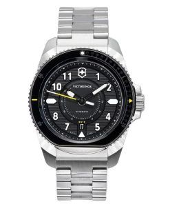 Victorinox Swiss Army Journey 1884 블랙 다이얼 오토매틱 다이버 241981 200M 남성용 시계