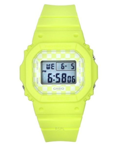 Casio Baby-G 스케이터 패션 디지털 라이트 그린 수지 스트랩 쿼츠 BGD-565GS-9 100M 여성용 시계