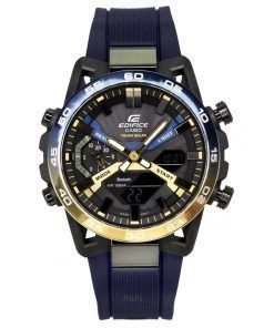 Casio Edifice Sospensione 야간 드라이브 아날로그 디지털 스마트폰 링크 터프 솔라 ECB-2000NP-1A 100M 남성용 시계