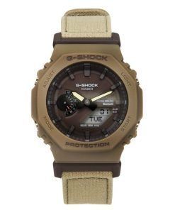 Casio G-Shock 아날로그 디지털 스마트폰 링크 블루투스 브론즈 다이얼 터프 솔라 GA-B2100CT-5A 200M 남성용 시계