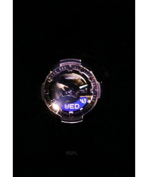 Casio G-Shock Beautiful People 협업 아날로그 디지털 쿼츠 GM-S110BP-5A 200M 여성용 시계