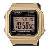 Casio 청소년 디지털 블루 레진 스트랩 쿼츠 W-217HM-9AV 남성용 시계