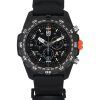 Luminox Bear Grylls Survival Master Series 크로노그래프 블랙 다이얼 쿼츠 다이버 XB.3741 200M 남성용 시계