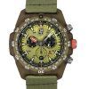 Luminox Bear Grylls Survival ECO 마스터 크로노그래프 그린 다이얼 쿼츠 다이버 XB.3757.ECO 200M 남성용 시계