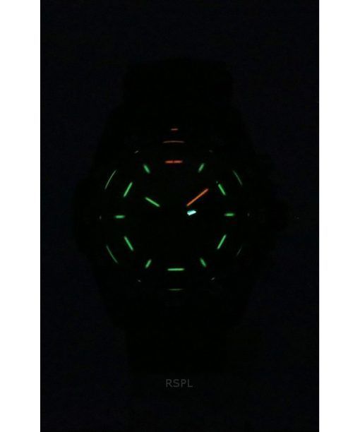 Luminox Bear Grylls Survival ECO 마스터 크로노그래프 그린 다이얼 쿼츠 다이버 XB.3757.ECO 200M 남성용 시계