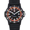 Luminox Leatherback SEA Turtle Giant 폴리우레탄 스트랩 검은색 다이얼 쿼츠 XS.0329.1 100M 남성용 시계