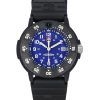 Luminox Original Navy Seal EVO 고무 스트랩 블루 다이얼 쿼츠 다이버 XS.3003.EVO 200M 남성용 시계