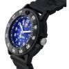 Luminox Original Navy Seal EVO 고무 스트랩 블루 다이얼 쿼츠 다이버 XS.3003.EVO 200M 남성용 시계