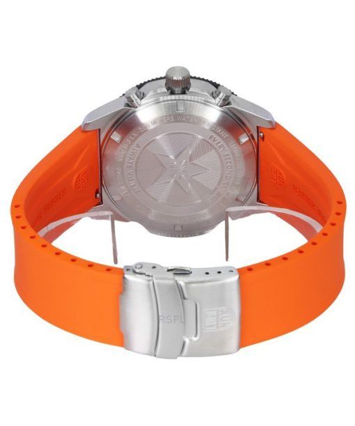 Luminox Pacific 다이버 크로노그래프 고무 스트랩 블랙 다이얼 쿼츠 XS.3149 200M 남성용 시계