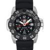 Luminox Navy Seal RSC 고무 스트랩 블랙 다이얼 쿼츠 다이버 XS.3251.CB 200M 남성용 시계