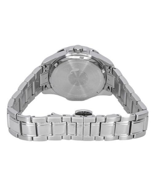 Bulova Marine Star Diamond Accents 스테인리스 스틸 블루 마더 오브 펄 다이얼 쿼츠 96P248 100 여성용 시계