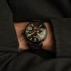 AVI-8 Dambuster 617 Squadron 80th Anniversary Dual Time Chronograph Limited Edition Camo Quartz AV-4107-02 남성용 시계