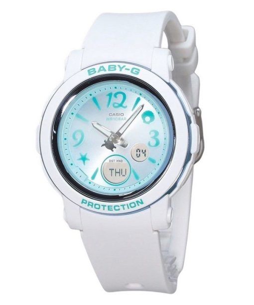 Casio Baby-G 아날로그 디지털 해저 세계 수지 스트랩 블루 다이얼 쿼츠 BGA-290US-2A 100M 여성용 시계