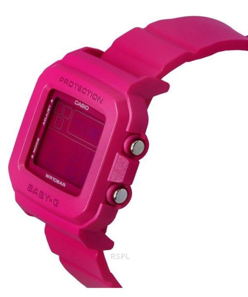 Casio Baby-G Plus 디지털 30주년 기념 핑크 레진 스트랩 쿼츠 BGD-10K-4 100M 여성용 시계(스페셜 홀더 포함)