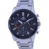 Casio Edifice 크로노 그래프 아날로그 솔라 EQS-930DB-1A EQS930DB-1 100M 남성용 시계