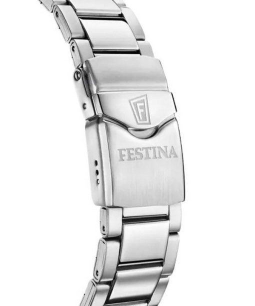 Festina The Originals 스테인리스 스틸 블루 다이얼 쿼츠 다이버 F20663-1 200M 남성용 시계