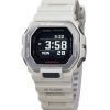 Casio G-Shock G-Lide 디지털 스마트폰 링크 그레이 레진 스트랩 쿼츠 GBX-100-8 200M 남성용 시계