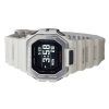 Casio G-Shock G-Lide 디지털 스마트폰 링크 그레이 레진 스트랩 쿼츠 GBX-100-8 200M 남성용 시계