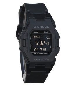 Casio G-Shock 디지털 스마트폰 링크 블랙 레진 스트랩 쿼츠 GD-B500-1 200M 남성용 시계