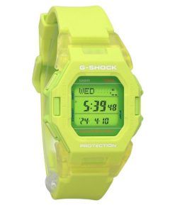 Casio G-Shock 디지털 스마트폰 링크 그린 레진 스트랩 쿼츠 GD-B500S-3 200M 남성용 시계