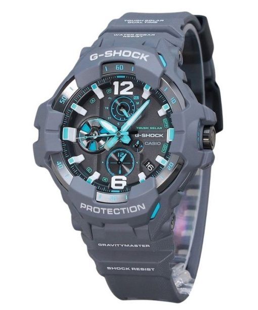 Casio G-Shock Master Of G-Air Gravitymaster 스마트폰 링크 아날로그 터프 솔라 GR-B300-8A2 200M 남성용 시계