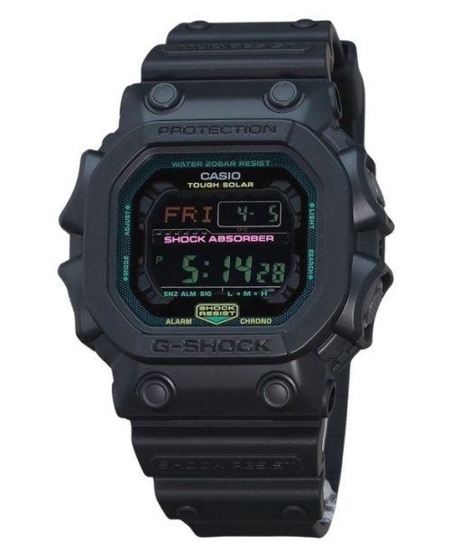 Casio G-Shock 디지털 수지 스트랩 다형광 터프 솔라 GX-56MF-1 200M 남성용 시계