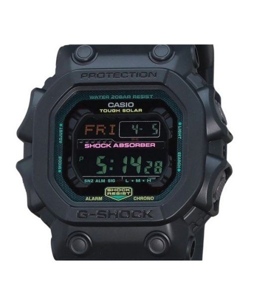 Casio G-Shock 디지털 수지 스트랩 다형광 터프 솔라 GX-56MF-1 200M 남성용 시계