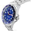 Ratio FreeDiver GMT 시리즈 사파이어 스테인레스 스틸 블루 다이얼 자동 RTF053 200M 남성용 시계