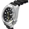 Victorinox Swiss Army Dive Pro 고무 스트랩 블랙 다이얼 자동 다이버 241994 300M 남성용 시계