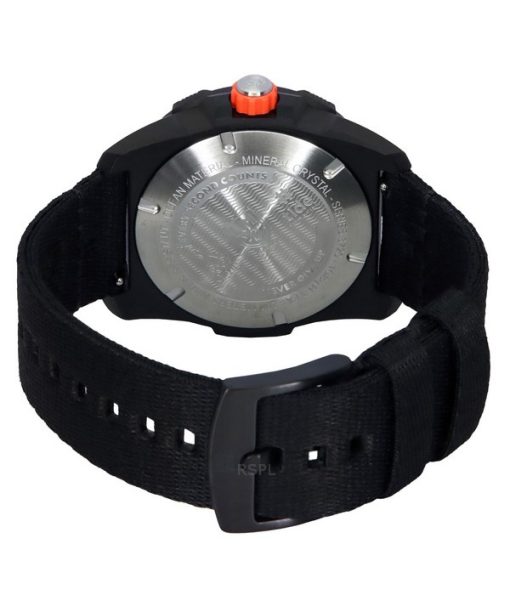 Luminox Bear Grylls Survival ECO NO PLANET B 재활용 플라스틱 스트랩 쿼츠 다이버 XB.3722.ECO 200M 남성용 시계