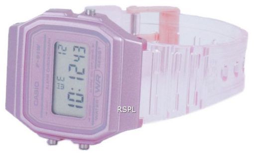 Casio Jugend Pink Resin Digital F-91WS-4 F91WS-4 Unisex Uhr