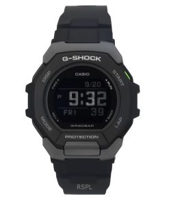 카시오 G-Shock G-Squad 디지털 스마트폰 링크 바이오 기반 수지 쿼츠 GBD-300-1 200M 남성용 시계