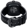 Sevenfriday T-시리즈 NFC 지원 가죽 스트랩 블랙 스켈레톤 다이얼 자동 T1/04 SF-T1-04 남성용 시계