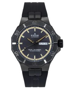 Edox Delfin The Original Rubber Strap Grey Diver&#39,s 88008 37GNCA GBEI 200M 남성용 시계