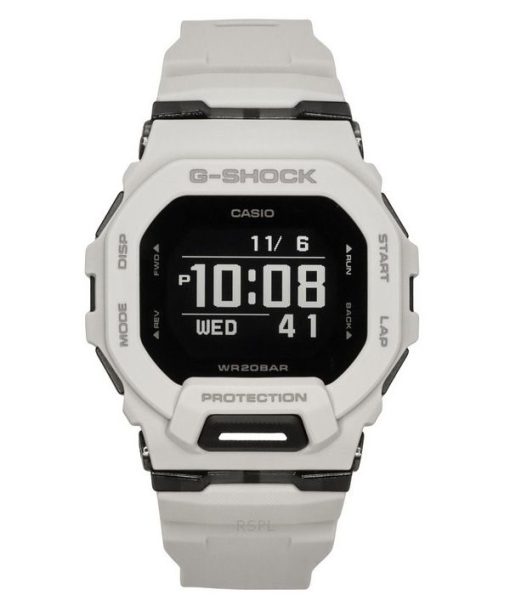 카시오 G-Shock G-Squad 디지털 스마트폰 링크 레진 스트랩 쿼츠 GBD-200UU-9 200M 남성용 시계