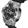 카시오 G-Shock G-Steel 아날로그 디지털 레진 스트랩 실버 다이얼 쿼츠 GM-700-1A 200M 남성용 시계