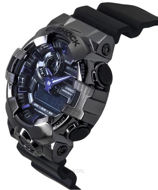 카시오 G-Shock G-Steel 아날로그 디지털 수지 스트랩 그레이 다이얼 쿼츠 GM-700P-6A 200M 남성용 시계