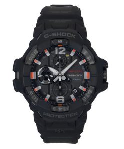 카시오 G-Shock Master Of G-Air Gravitymaster 아날로그 스마트폰 링크 블랙 다이얼 솔라 GR-B300EC-1A 200M 남성용 시계