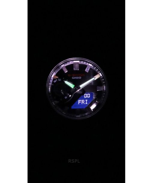 카시오 G-Shock G-Steel 아날로그 디지털 스마트폰 링크 블랙 다이얼 솔라 GST-B500D-1A 200M 남성용 시계