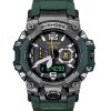 카시오 G-Shock Master Of G-Land Mudmaster 아날로그 디지털 스마트폰 링크 블랙 다이얼 솔라 GWG-B1000-3A 200M 남성용 시계