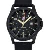 Luminox Atacama Field 고무 스트랩 블랙 다이얼 쿼츠 XL.1970.SET 100M 남성용 시계 추가 스트랩 포함