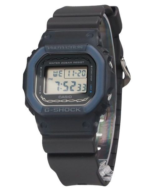 카시오 G-Shock 디지털 시즌 컬렉션 2024 바이오 기반 수지 스트랩 쿼츠 DW-5600RS-8 200M 남성용 시계