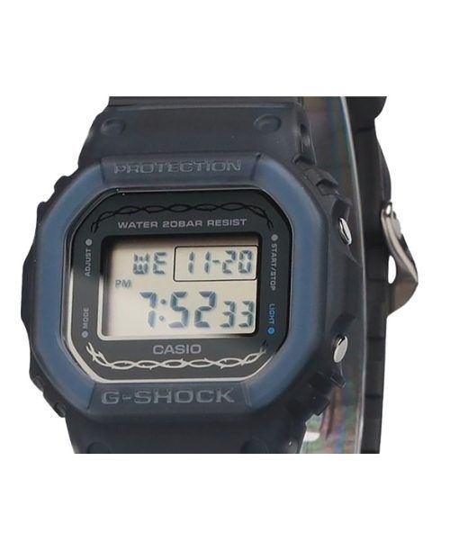 카시오 G-Shock 디지털 시즌 컬렉션 2024 바이오 기반 수지 스트랩 쿼츠 DW-5600RS-8 200M 남성용 시계