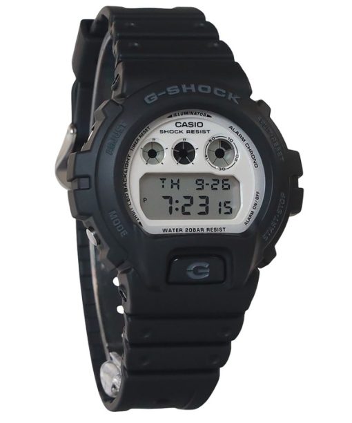 카시오 G-Shock 디지털 레진 스트랩 쿼츠 DW-6900WD-1 200M 남성용 시계